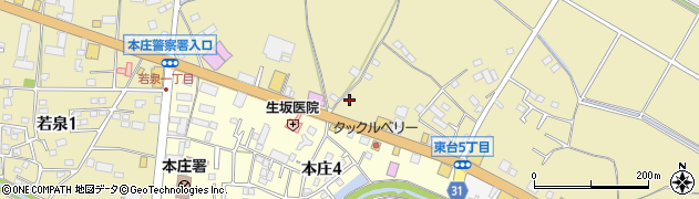 埼玉県本庄市966周辺の地図