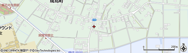 群馬県館林市成島町591周辺の地図