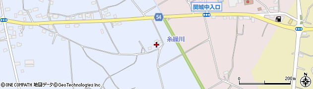 茨城県筑西市板橋269周辺の地図