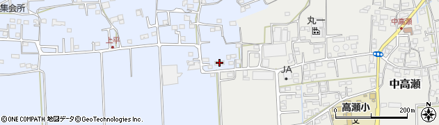 群馬県富岡市上高瀬1309-7周辺の地図