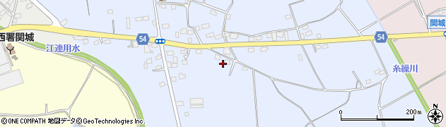 茨城県筑西市板橋168周辺の地図