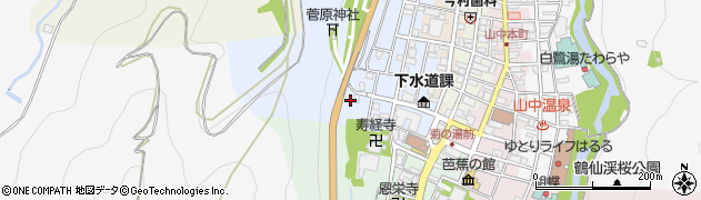 石川県加賀市山中温泉薬師町（ハ）周辺の地図