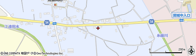 茨城県筑西市板橋254周辺の地図