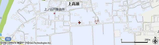 群馬県富岡市上高瀬1344周辺の地図