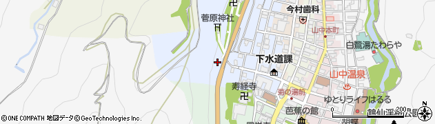 石川県加賀市山中温泉薬師町（ロ）周辺の地図