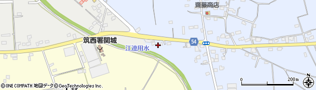 茨城県筑西市板橋187周辺の地図