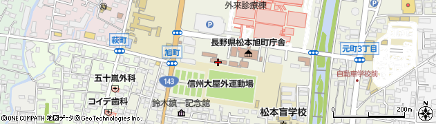 松本あさひ学園周辺の地図