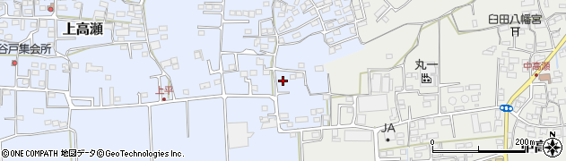 群馬県富岡市上高瀬1304-15周辺の地図