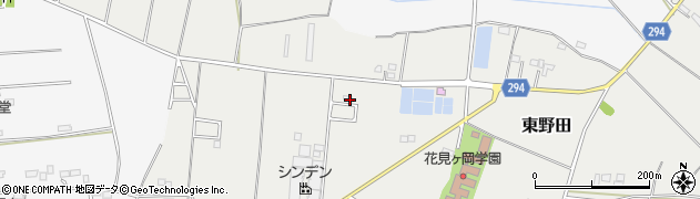 栃木県小山市東野田635周辺の地図