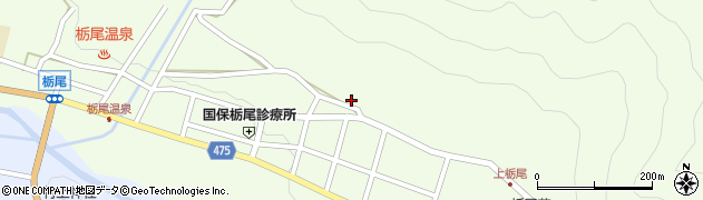 岐阜県高山市奥飛騨温泉郷栃尾703周辺の地図