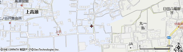 群馬県富岡市上高瀬1313周辺の地図