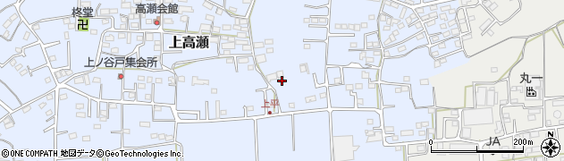 群馬県富岡市上高瀬1325-2周辺の地図