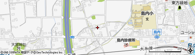 長野県松本市島内（南中）周辺の地図
