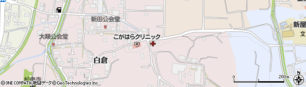 甘楽町　研修センター周辺の地図