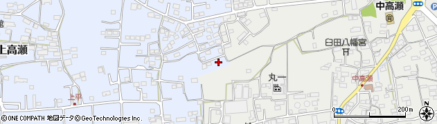 群馬県富岡市上高瀬1288-25周辺の地図