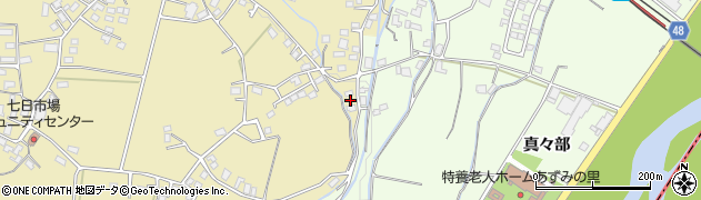 長野県安曇野市三郷明盛553周辺の地図