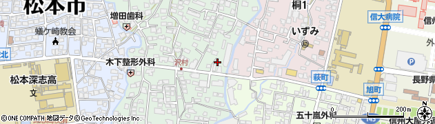 株式会社美鈴楽器　松本営業所周辺の地図