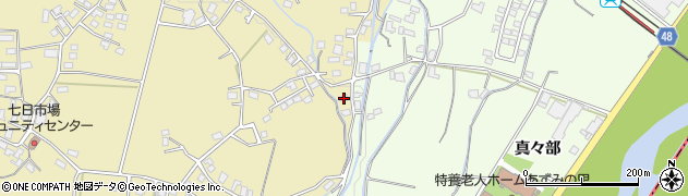 長野県安曇野市三郷明盛554周辺の地図