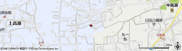 群馬県富岡市上高瀬1293-2周辺の地図