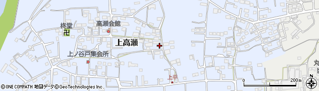 群馬県富岡市上高瀬1233周辺の地図