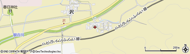 福井県あわら市沢23-34周辺の地図
