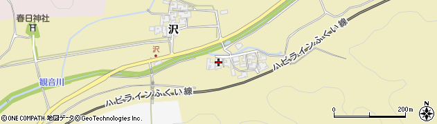福井県あわら市沢23-35周辺の地図