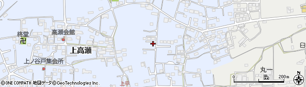 群馬県富岡市上高瀬1217-11周辺の地図