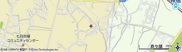 長野県安曇野市三郷明盛505-2周辺の地図
