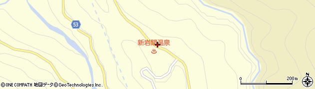石川県白山市尾添ム周辺の地図