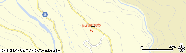 石川県白山市尾添（ム）周辺の地図