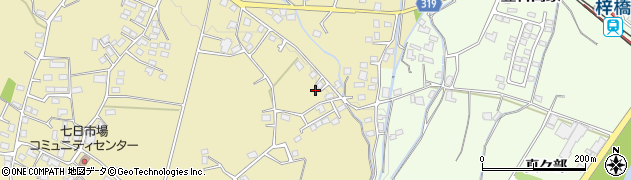 長野県安曇野市三郷明盛505-10周辺の地図