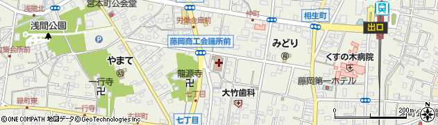 アクサ生命保険株式会社　高崎営業所藤岡分室周辺の地図