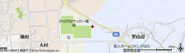惣社岡田線周辺の地図
