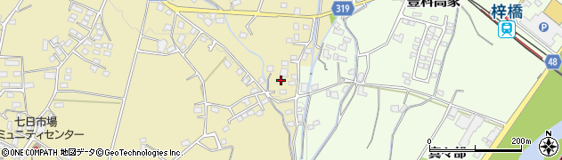 長野県安曇野市三郷明盛685周辺の地図