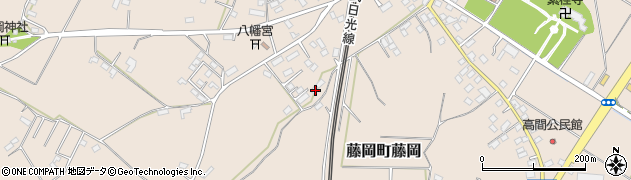 栃木県栃木市藤岡町藤岡3722周辺の地図