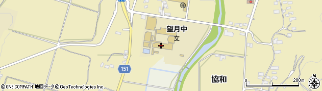 佐久市立望月中学校周辺の地図