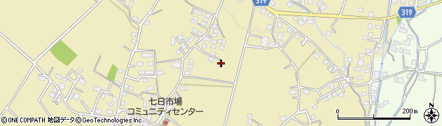 長野県安曇野市三郷明盛412周辺の地図