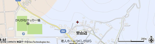 長野県松本市里山辺（御母家）周辺の地図