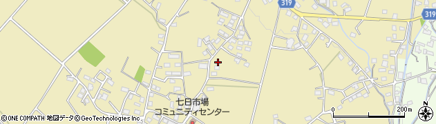 長野県安曇野市三郷明盛421周辺の地図