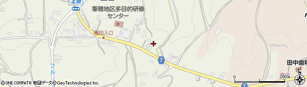 茨城県石岡市上曽1409周辺の地図