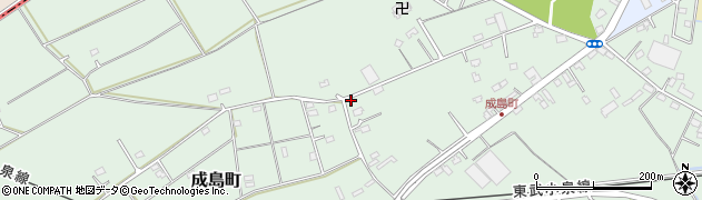 群馬県館林市成島町1564周辺の地図