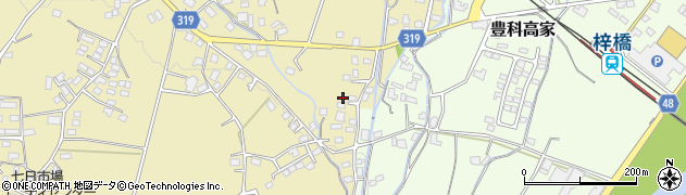 長野県安曇野市三郷明盛681周辺の地図