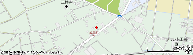 群馬県館林市成島町1141周辺の地図
