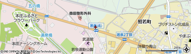 埼玉県本庄市208周辺の地図