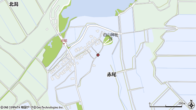 〒910-4273 福井県あわら市赤尾の地図