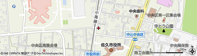 上田信用金庫中込原支店周辺の地図
