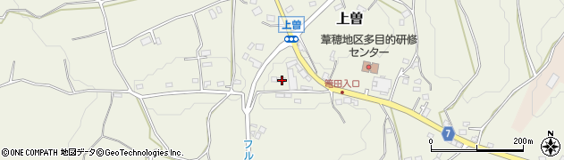 茨城県石岡市上曽1079周辺の地図
