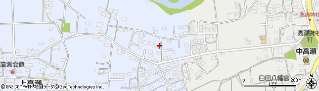 群馬県富岡市上高瀬1201-2周辺の地図