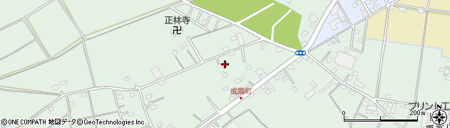 群馬県館林市成島町1138-2周辺の地図
