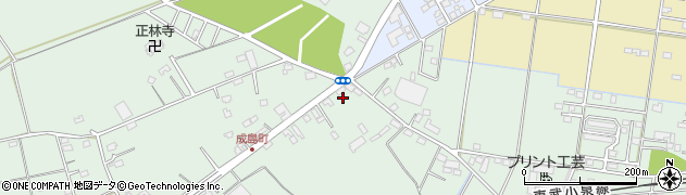 群馬県館林市成島町1132周辺の地図